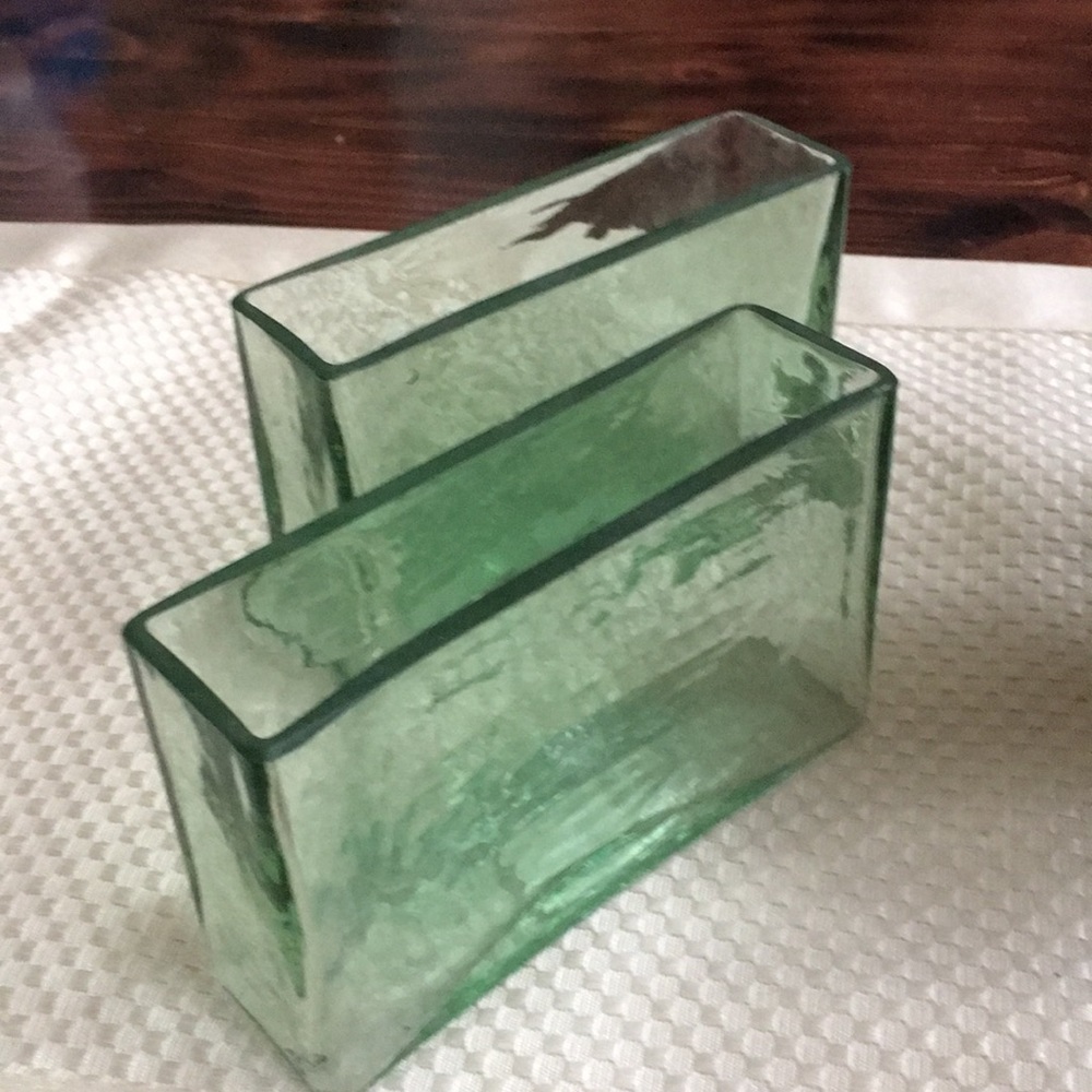 Decorative glass pieces